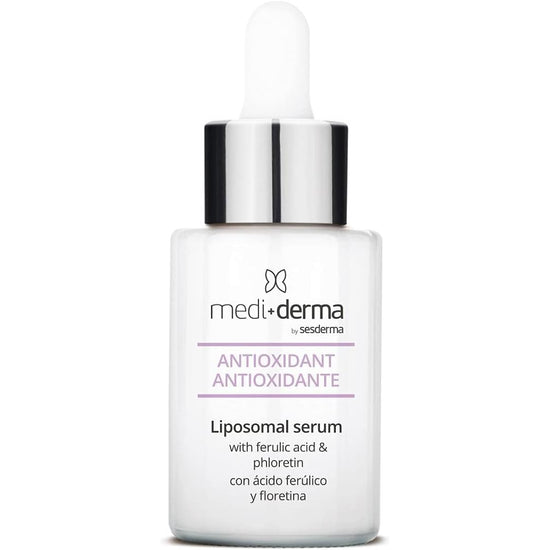 MEDIDERMA Serum Facial Antioxidante Hidratante Antiarrugas iluminador, 30ml