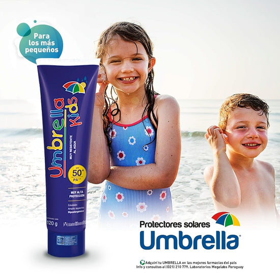 MEDIHEALTH Umbrella Kids Protector Solar Corporal y Facial Muy Resistente SPF50+