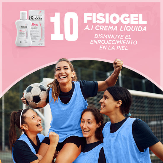 MEGALABS Fisio Gel A.I. Crema Liquida, para Piel Seca Irritada con Comezón