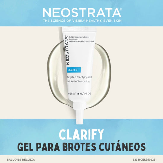 NEOSTRATA Clarify Gel para Brotes Cutáneos Localizados, Triple Acción, 15g