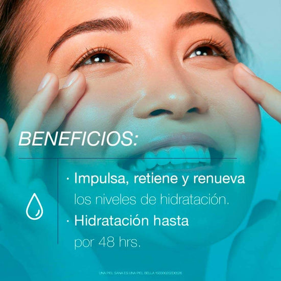 NEUTROGENA Hydro Boost Water Gel, Hidratante con Ácido Hialurónico, 48g