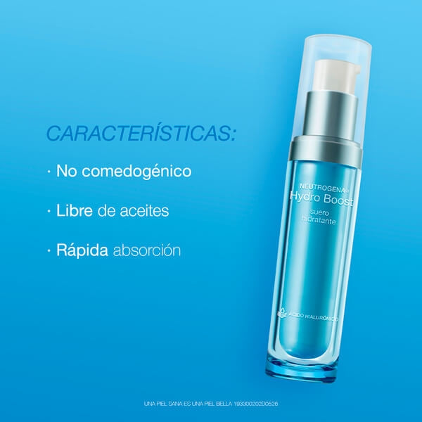 NEUTROGENA Hydro Boost Hydrating Serum Hidratante con Ácido Hialurónico, 30ml