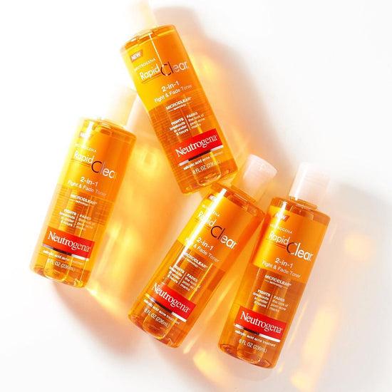 NEUTROGENA Rapid Clear 2-In-1 Fight & Fade Acne Toner, 236ml