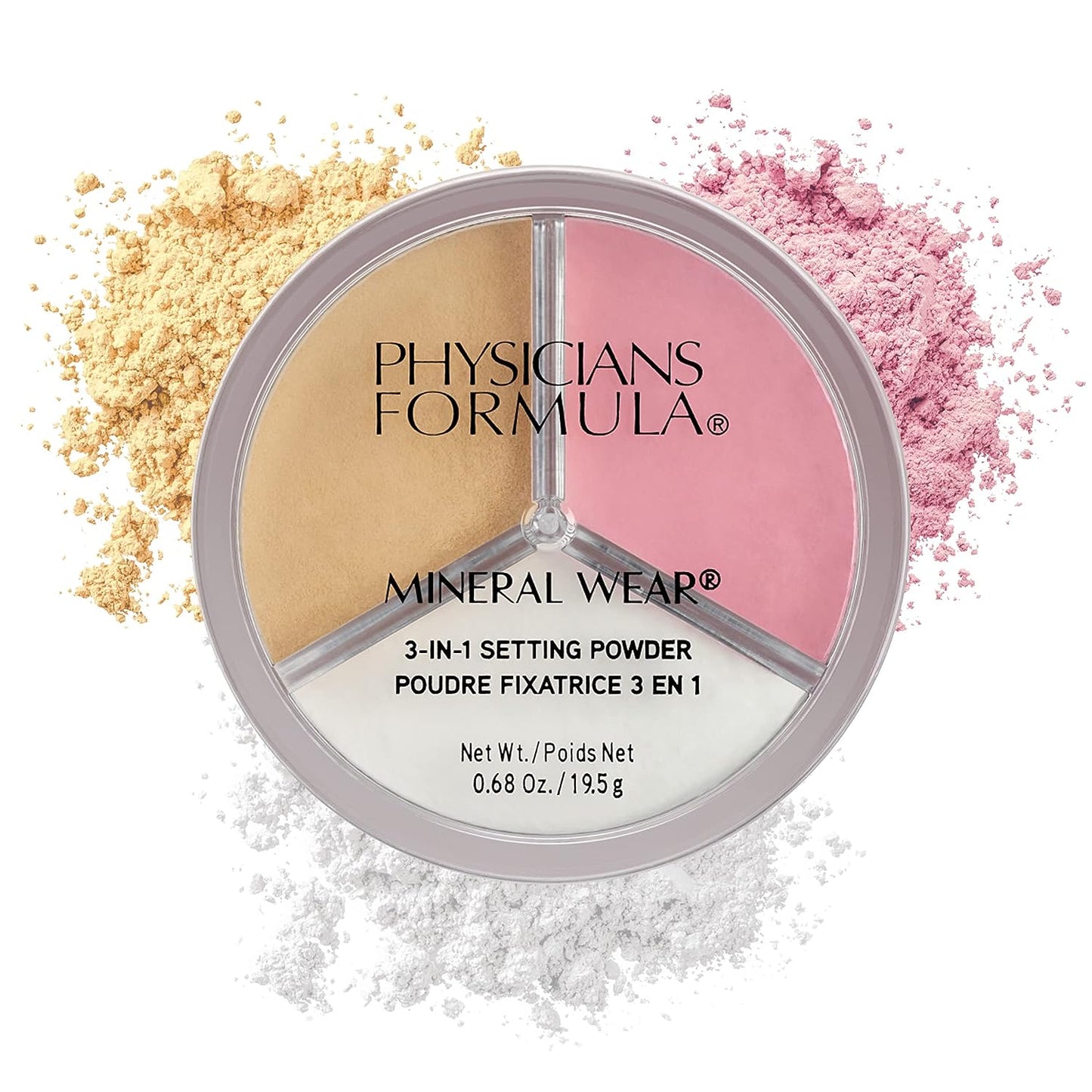 PHYSICIANS FORMULA Mineral Wear 3-IN-1 Setting Powder 19.5gr