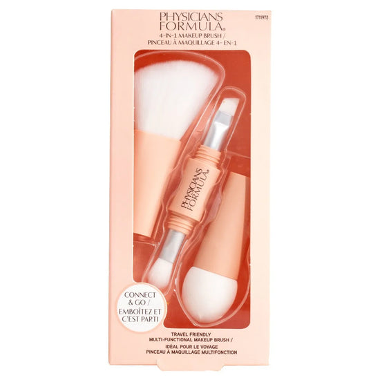 PHYSICIANS FORMULA 4-IN-1 Makeup Brush, Brocha de Maquillaje 4 en 1