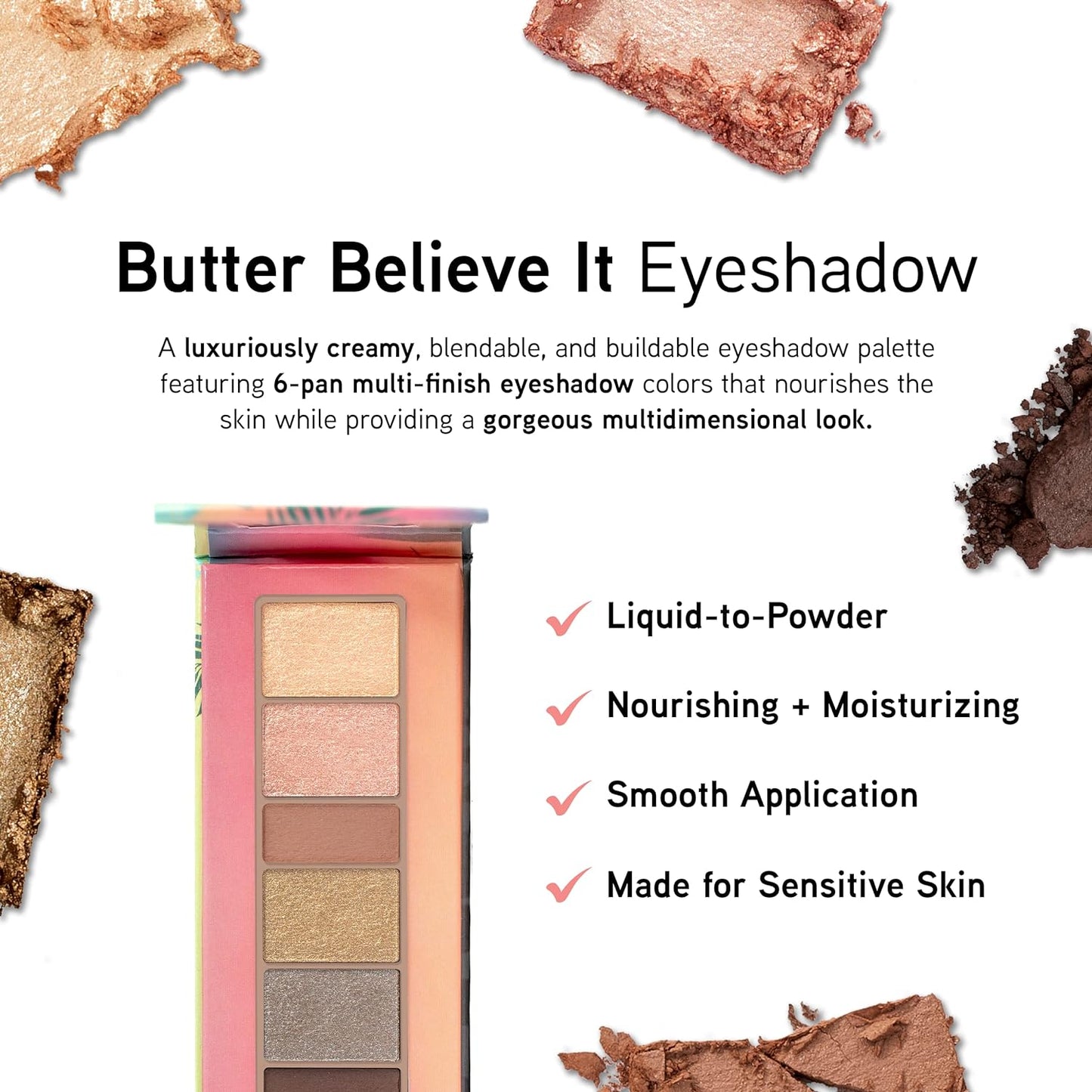 PHYSICIANS FORMULA Butter Believe It! Eyeshadow Bronzed Nudes 3.4gr