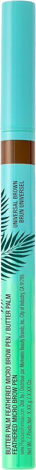 PHYSICIANS FORMULA Butter Palm Feathered Micro Brow Pen Universal Brown 0.5ml