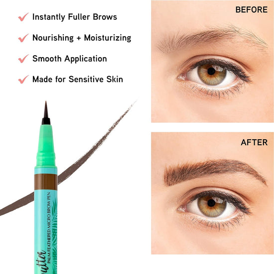 PHYSICIANS FORMULA Butter Palm Feathered Micro Brow Pen Universal Brown 0.5ml