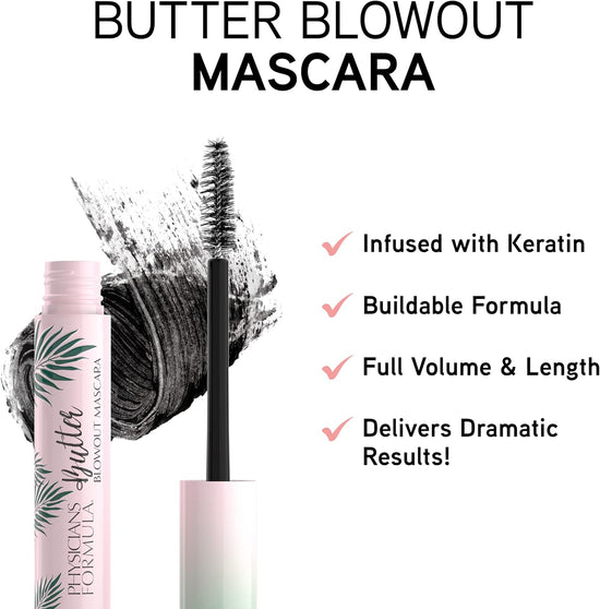 PHYSICIANS FORMULA Butter Blowout Mascara Black 10ml