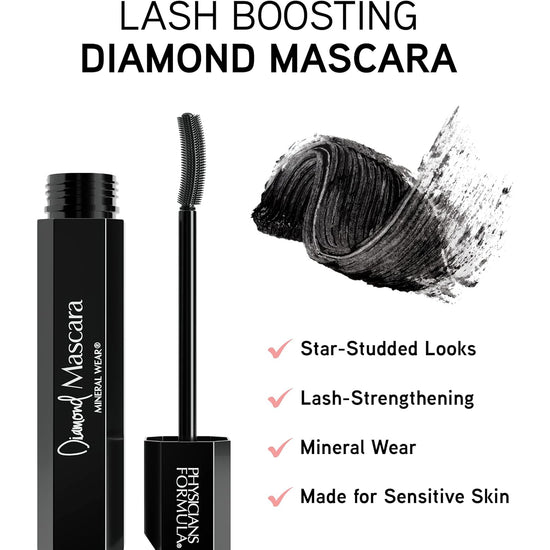 PHYSICIANS FORMULA Mineral Wear Diamond Mascara Black 8.5ml