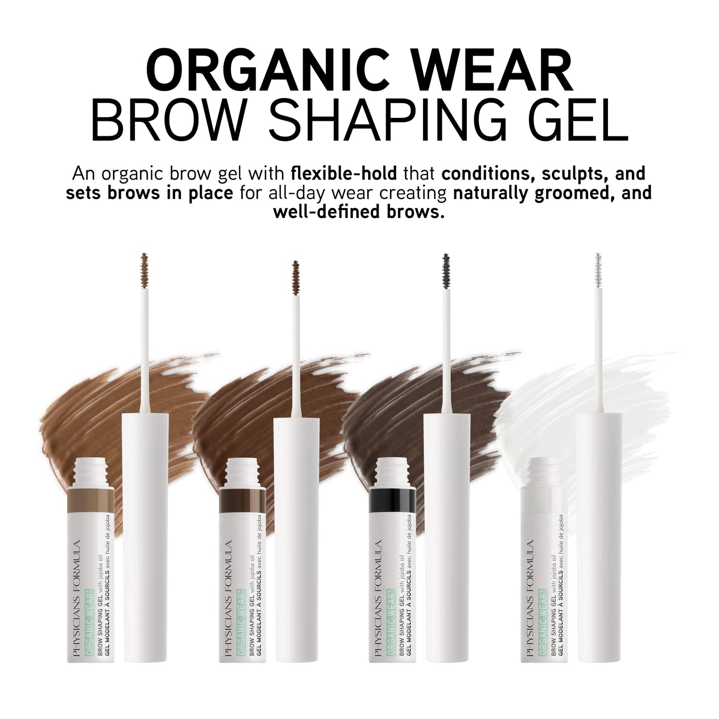 PHYSICIANS FORMULA Organic Wear Brow Gel Brow Shaping Gel 3.5ml