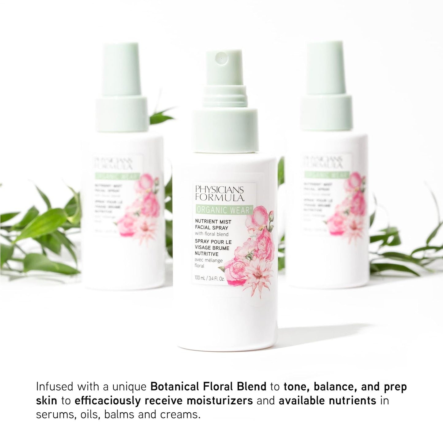 PHYSICIANS FORMULA Organic Wear Nutrient Mist Facial Spray 100ml