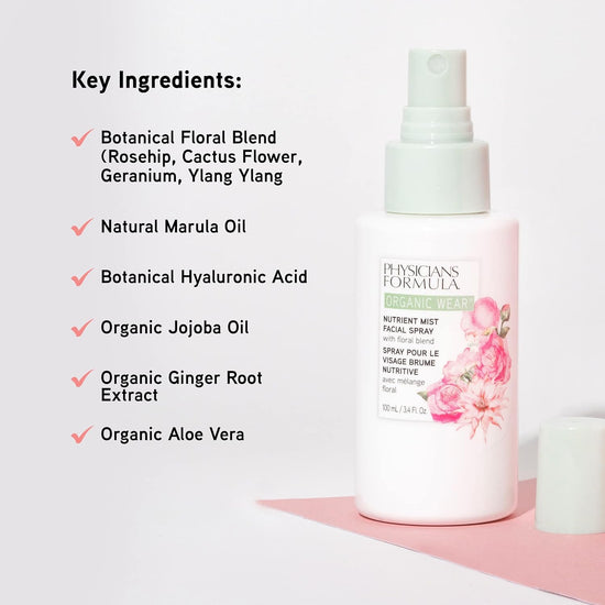 PHYSICIANS FORMULA Organic Wear Nutrient Mist Facial Spray 100ml