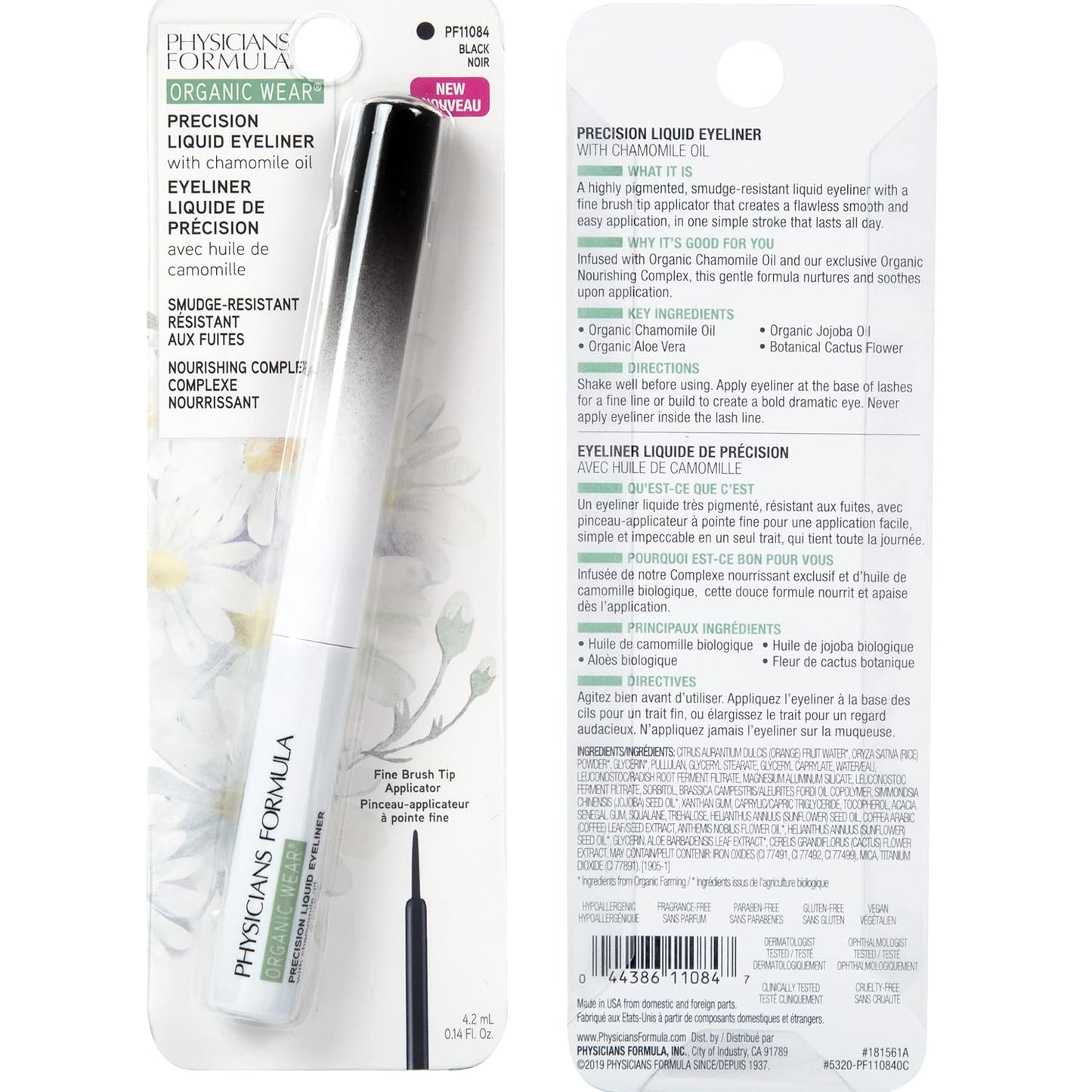 PHYSICIANS FORMULA Organic Wear Precision Liquid Eyeliner 4.2ml