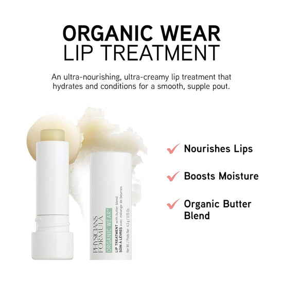 PHYSICIANS FORMULA Organic Wear Lip Treatment, Tratamiento para labios 4.3gr