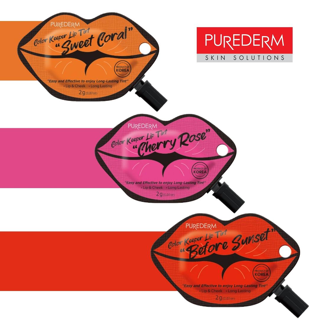 PUREDERM Keeper Lip Tint Before Sunset, Tinta Labial Before Sunset 2gr
