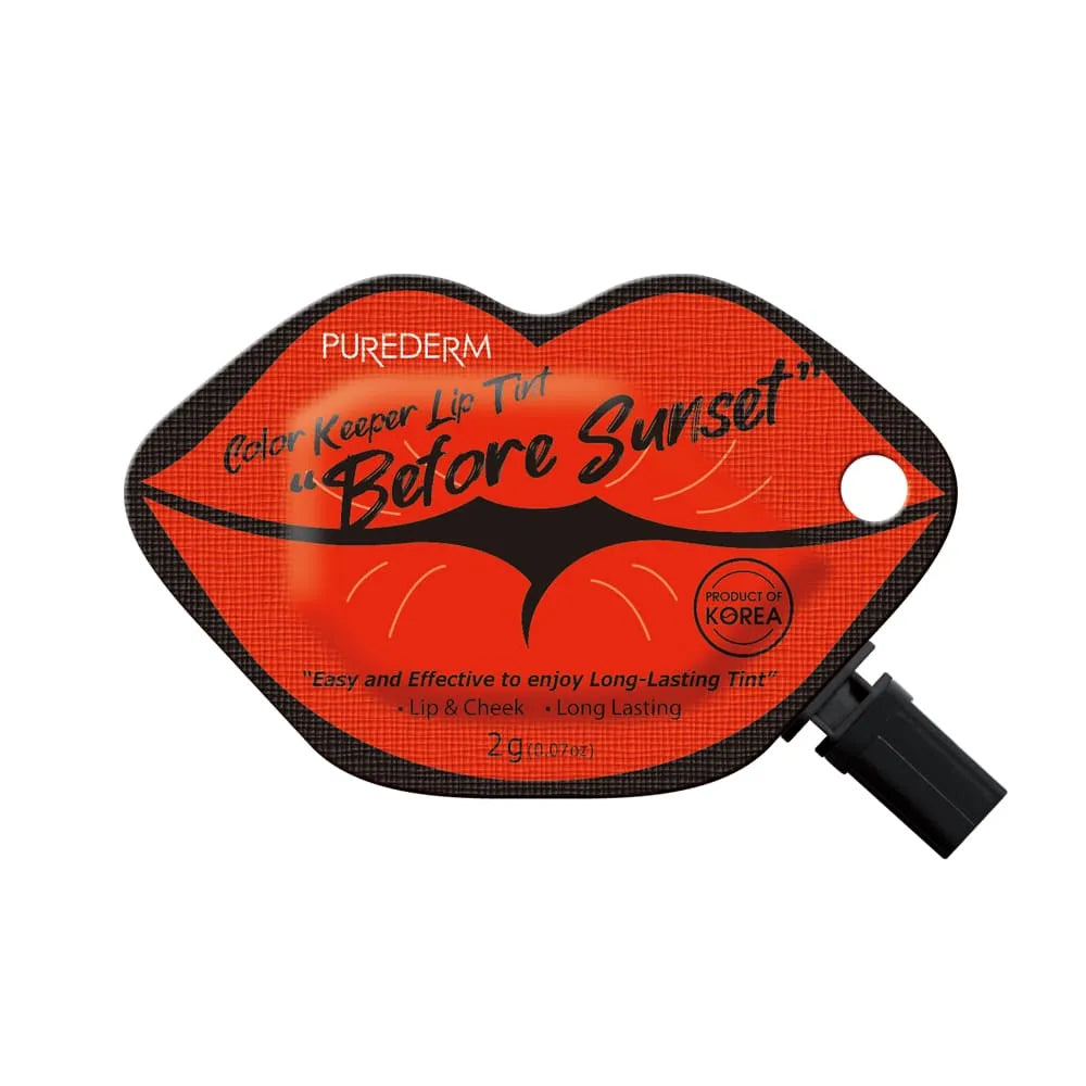 PUREDERM Keeper Lip Tint Before Sunset, Tinta Labial Before Sunset 2gr