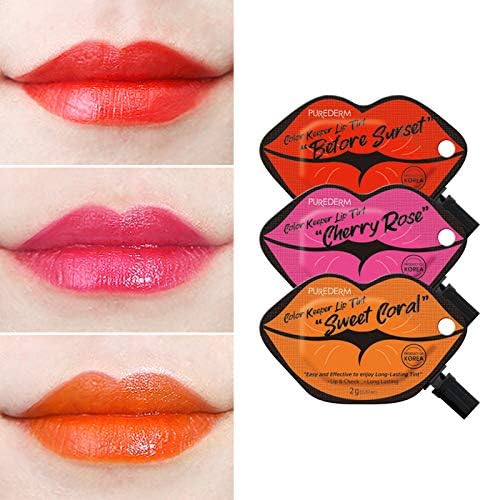 PUREDERM Keeper Lip Tint Cherry Rose, Tinta Labial Cherry Rose 2gr