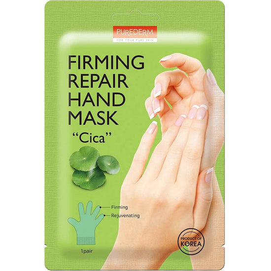 PUREDERM Firming Repair Hand Mask Cica, Máscara de Manos Cica 1 Par