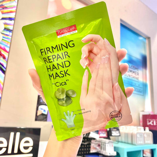 PUREDERM Firming Repair Hand Mask Cica, Máscara de Manos Cica 1 Par