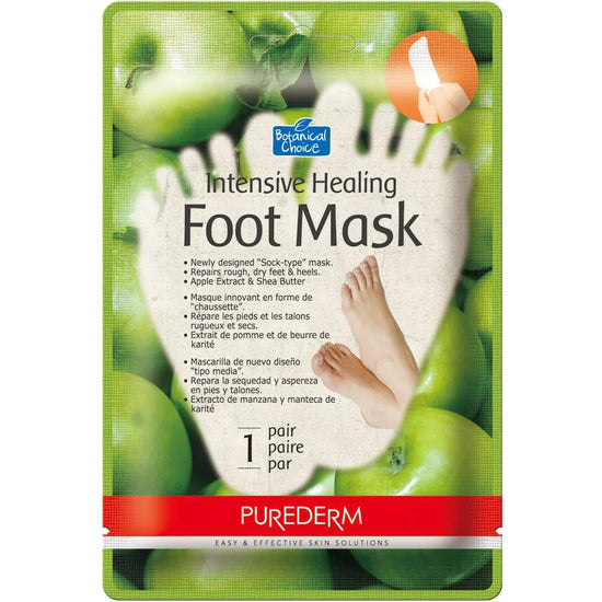 PUREDERM Intensive Healing Foot Mask, Máscara Restauradora Intensiva Pies