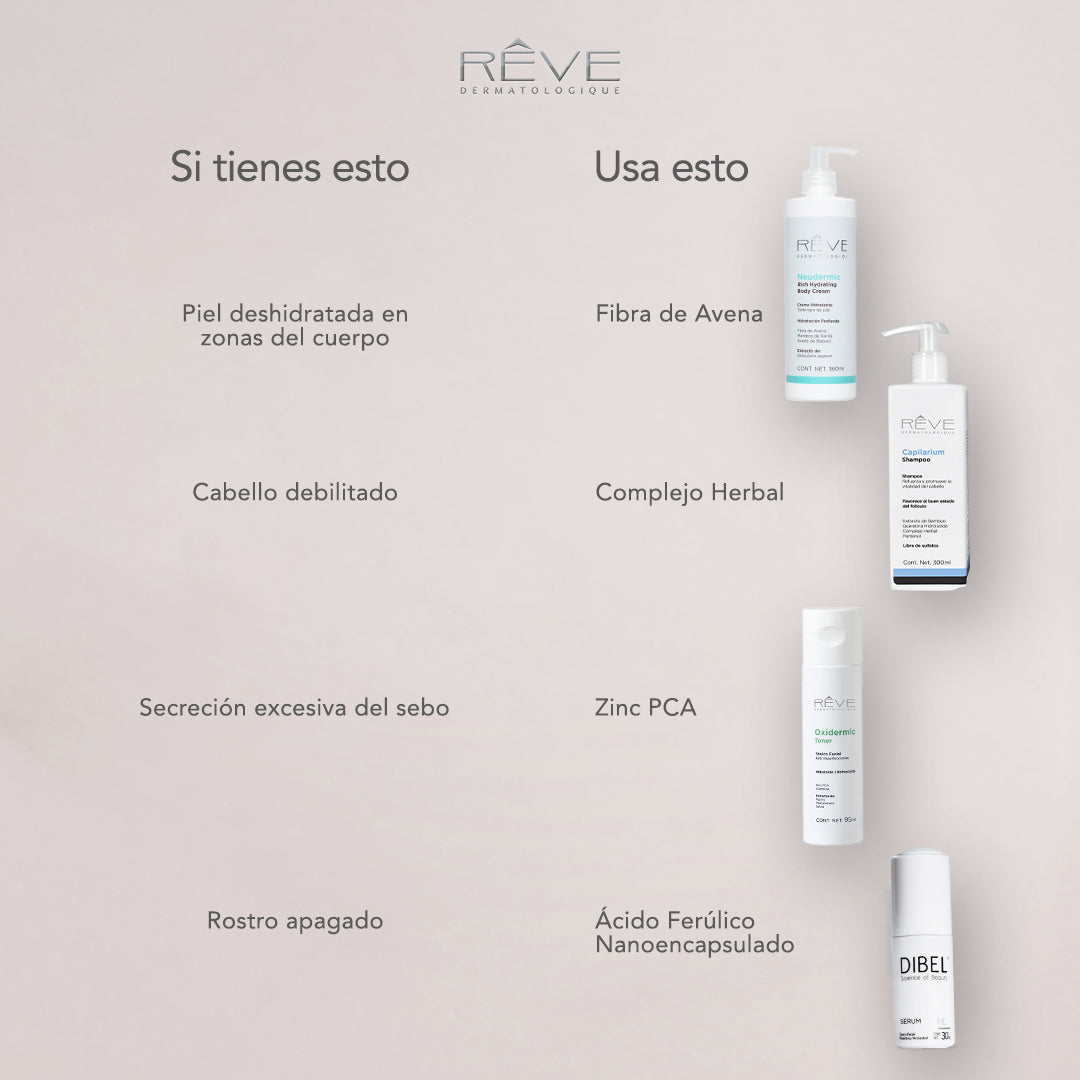 REVE Tónico Facial Anti imperfecciones, Mitiga el Exceso de Sebo en la Piel