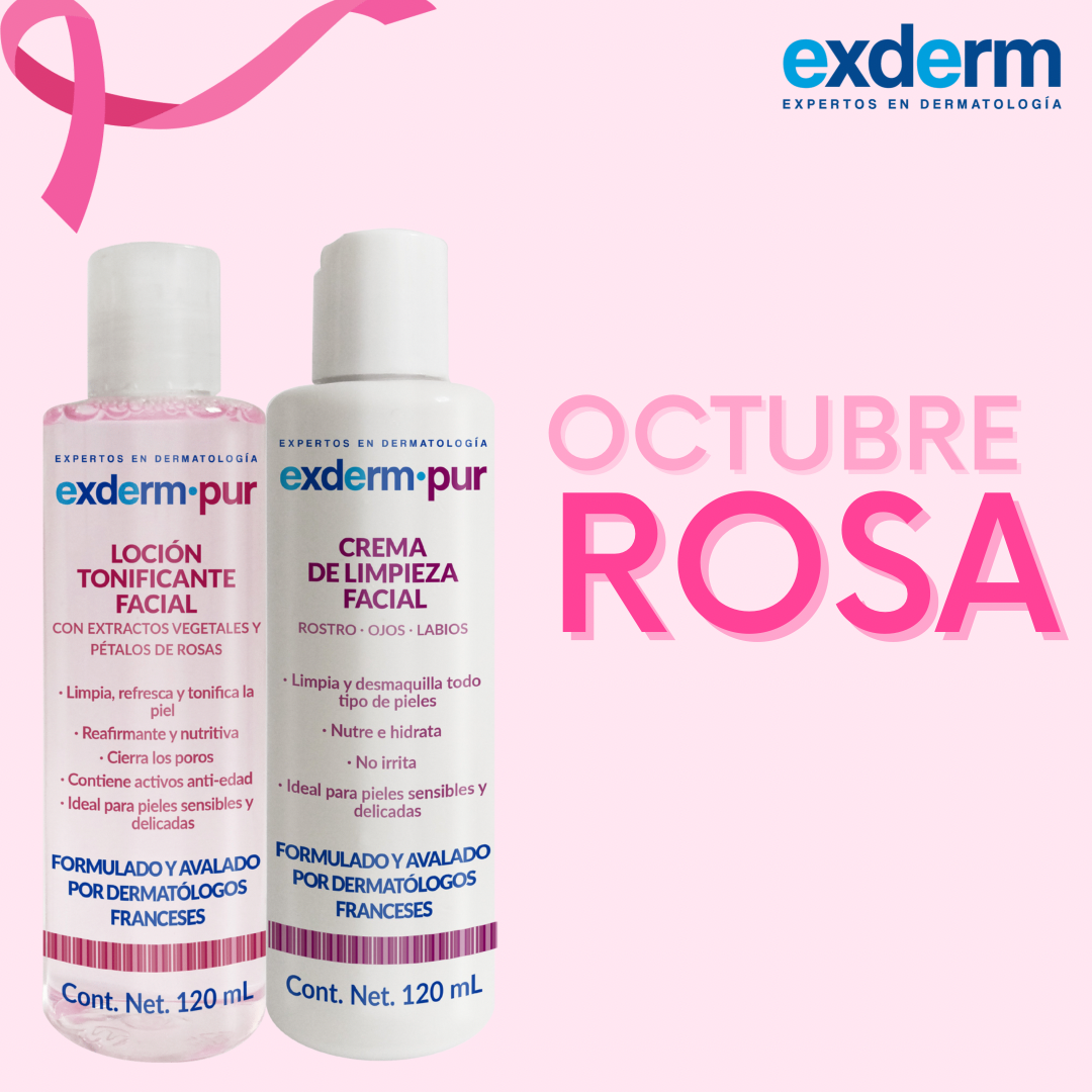 SEDECREM PHARMA Exderm Pur Loción Tonificante Facial, Limpia y Tonifica, 120ml