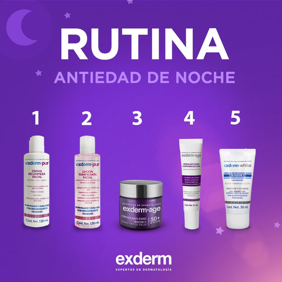 SEDECREM PHARMA Exderm Pur Loción Tonificante Facial, Limpia y Tonifica, 120ml