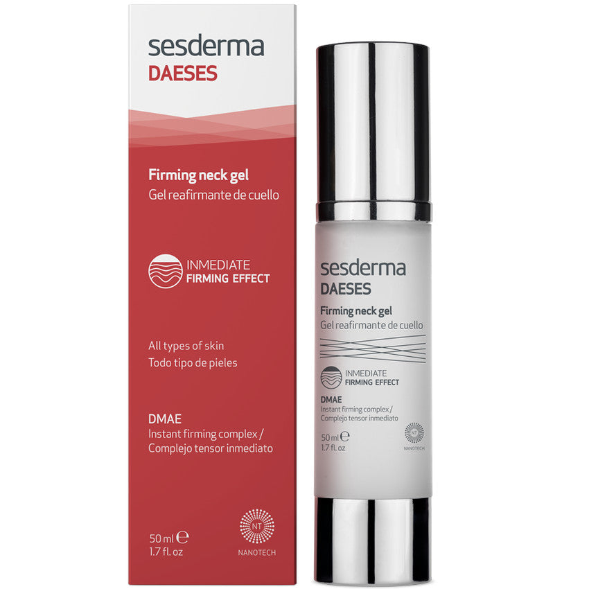 SESDERMA DAESES Gel Reafirmante de Cuello, Efecto Lifting Instantáneo, 50ml