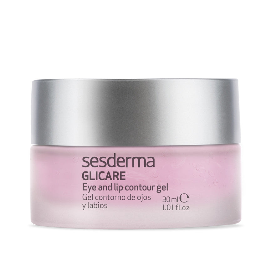 SESDERMA GLICARE Gel Contorno de Ojos y Labios, Hidrata y Descongestiona