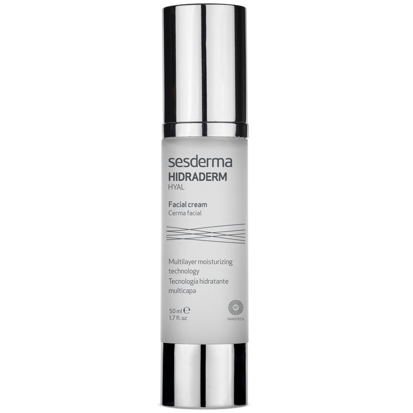 SESDERMA HIDRADERM HYAL Crema Facial con 3 Tipos de Ácido Hialurónico, 50ml