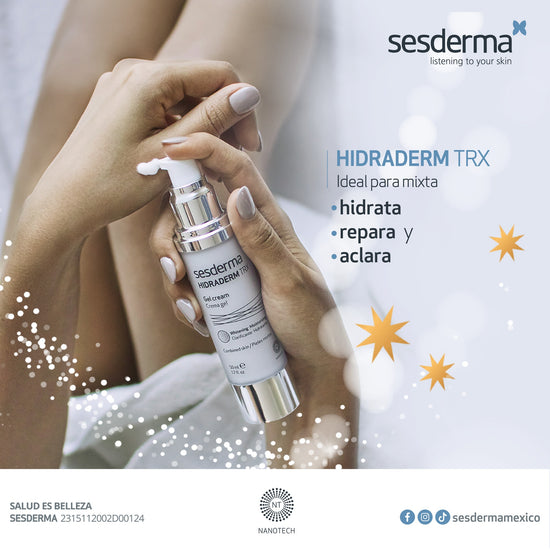 SESDERMA HIDRADERM TRX Crema Gel Facial Hidratante y Clarificante, 50ml