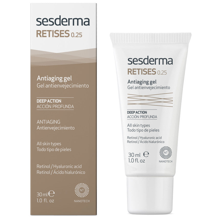 SESDERMA RETISES 0.25% Nano Gel Antiedad con Retinol + Ácido Hialurónico