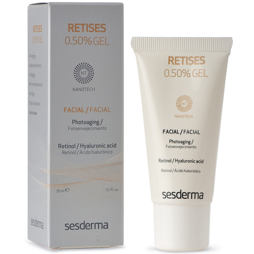 SESDERMA RETISES 0.50% Nano Gel Antiedad con Retinol + Ácido Hialurónico