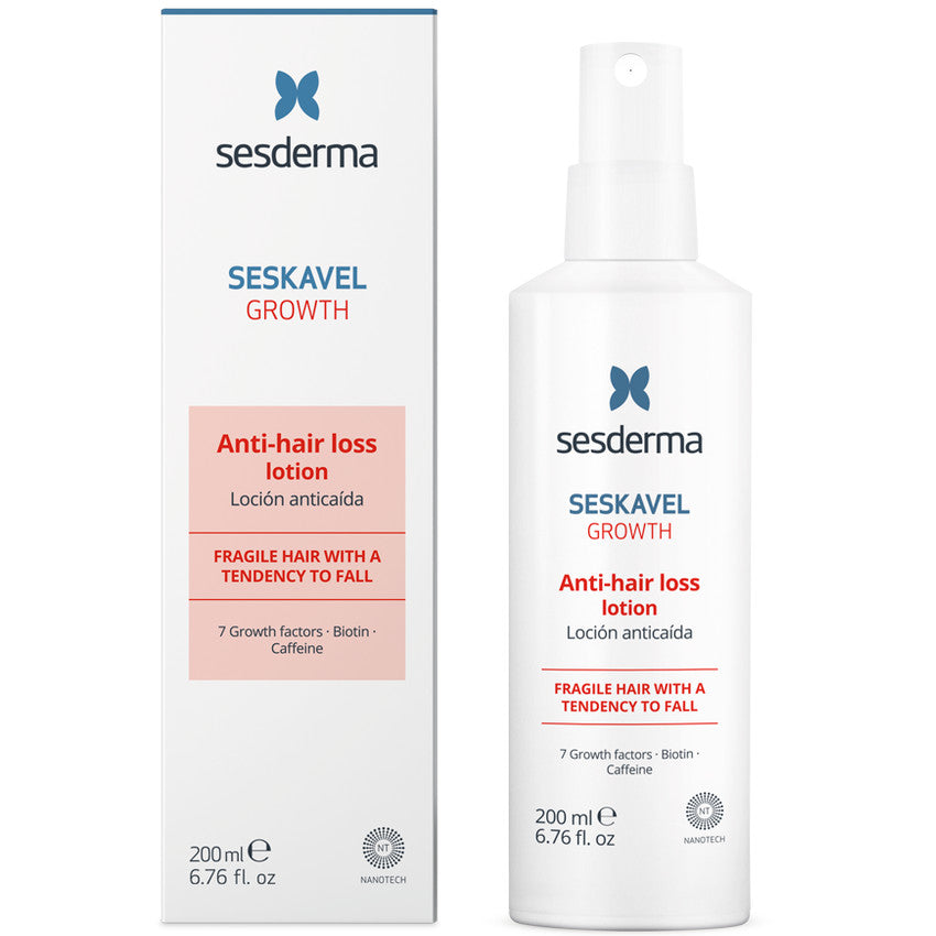 SESDERMA SESKAVEL Loción Capilar Anticaída, Previene y Frena la Caída de Cabello