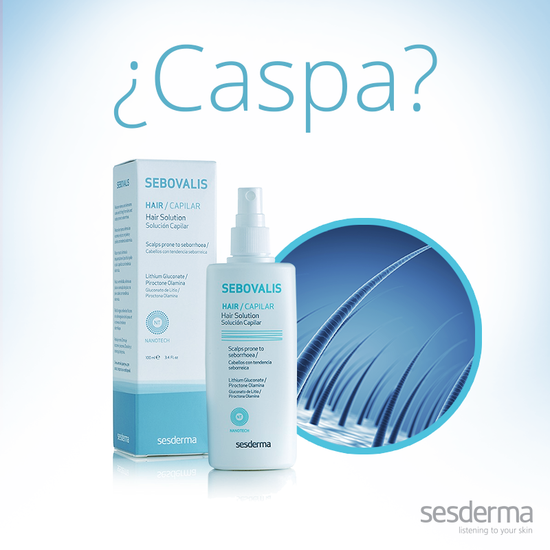 SESDERMA Sebovalis Solución Capilar, Tratamiento para Caspa, 100ml