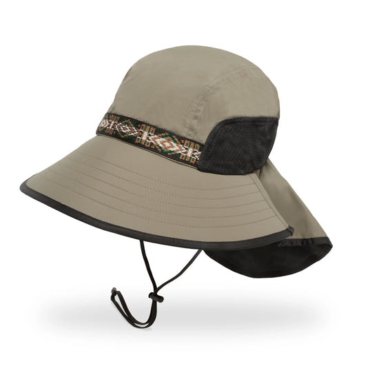 SUNDAY AFTERNOONS Sombrero Sand Black Adventure Adulto con Protección Solar