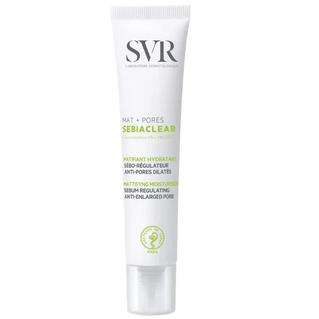 SVR Sebiaclear Mat+Pores, Reduce Imperfecciones y Puntos Negros, 40ml