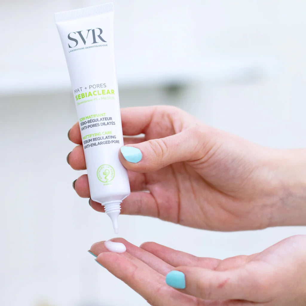 SVR Sebiaclear Mat+Pores, Reduce Imperfecciones y Puntos Negros, 40ml