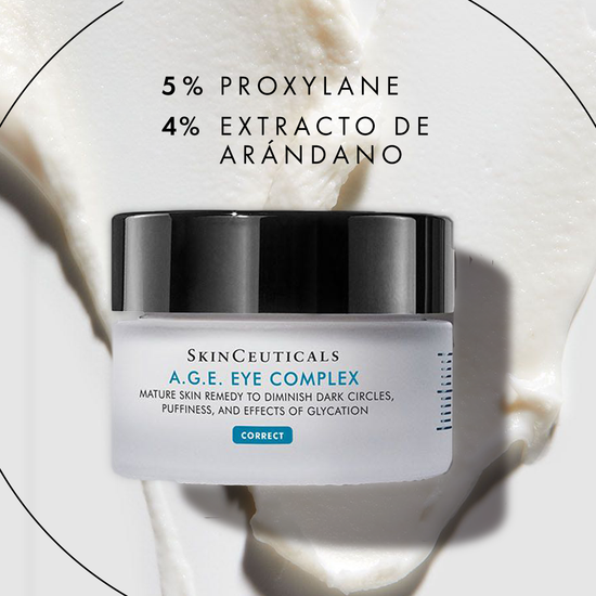 SkinCeuticals A.G.E Eye Complex, Crema Antiedad para Contorno de Ojos, 15ml