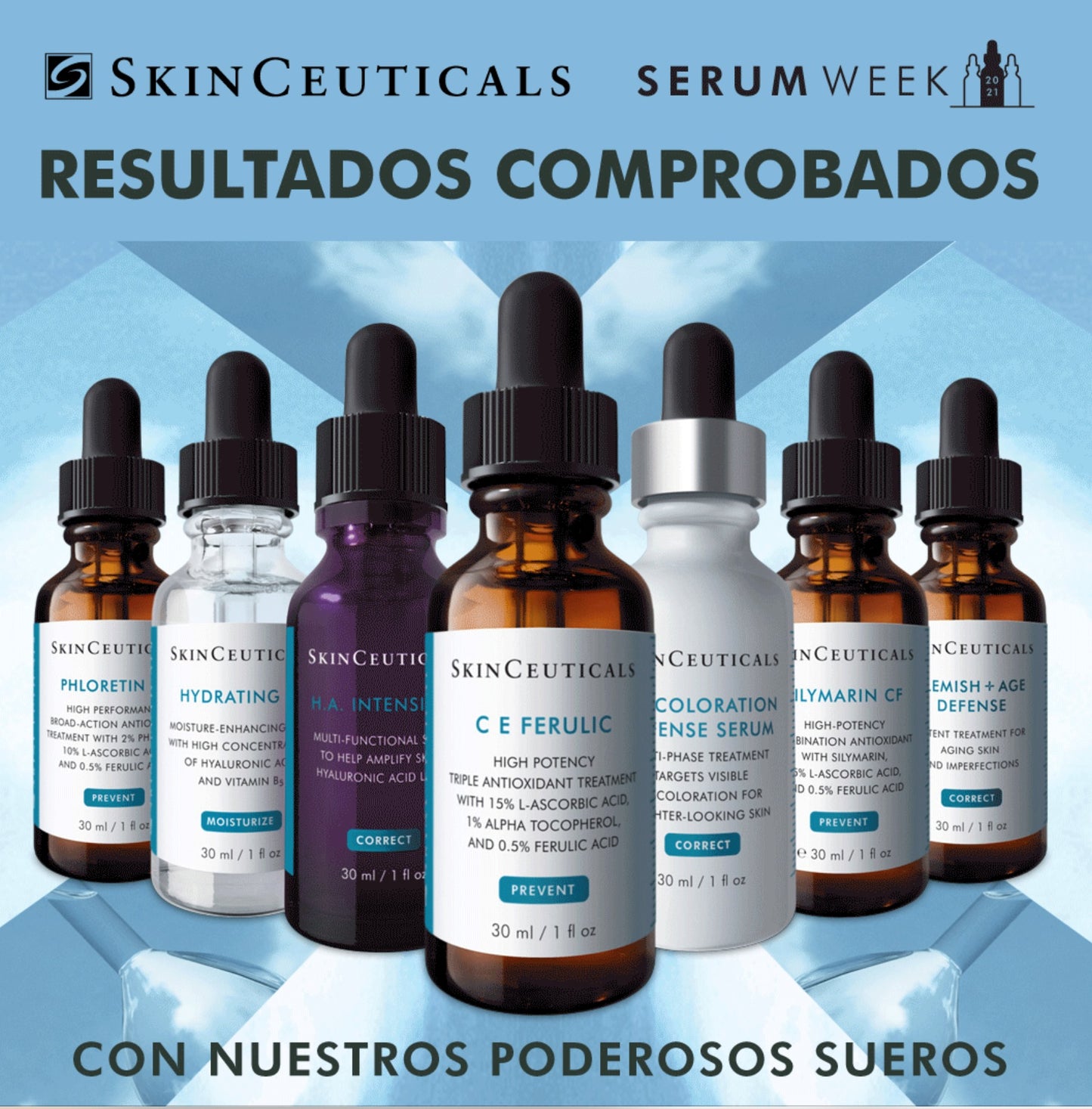 SkinCeuticals C E Ferulic, Sérum Facial Triple Acción Antioxidante, 30ml