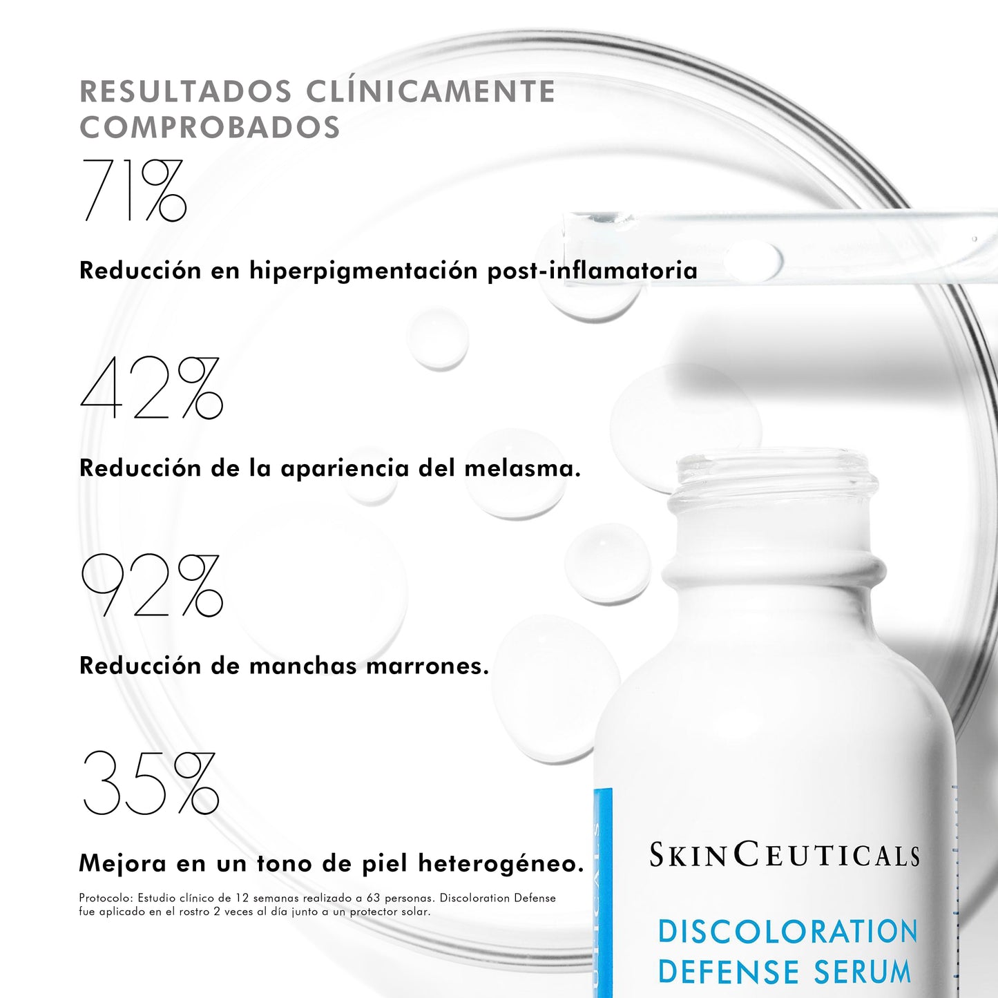 SkinCeuticals Discoloration Defense, Sérum Facial Anti-Manchas de Alta Eficacia