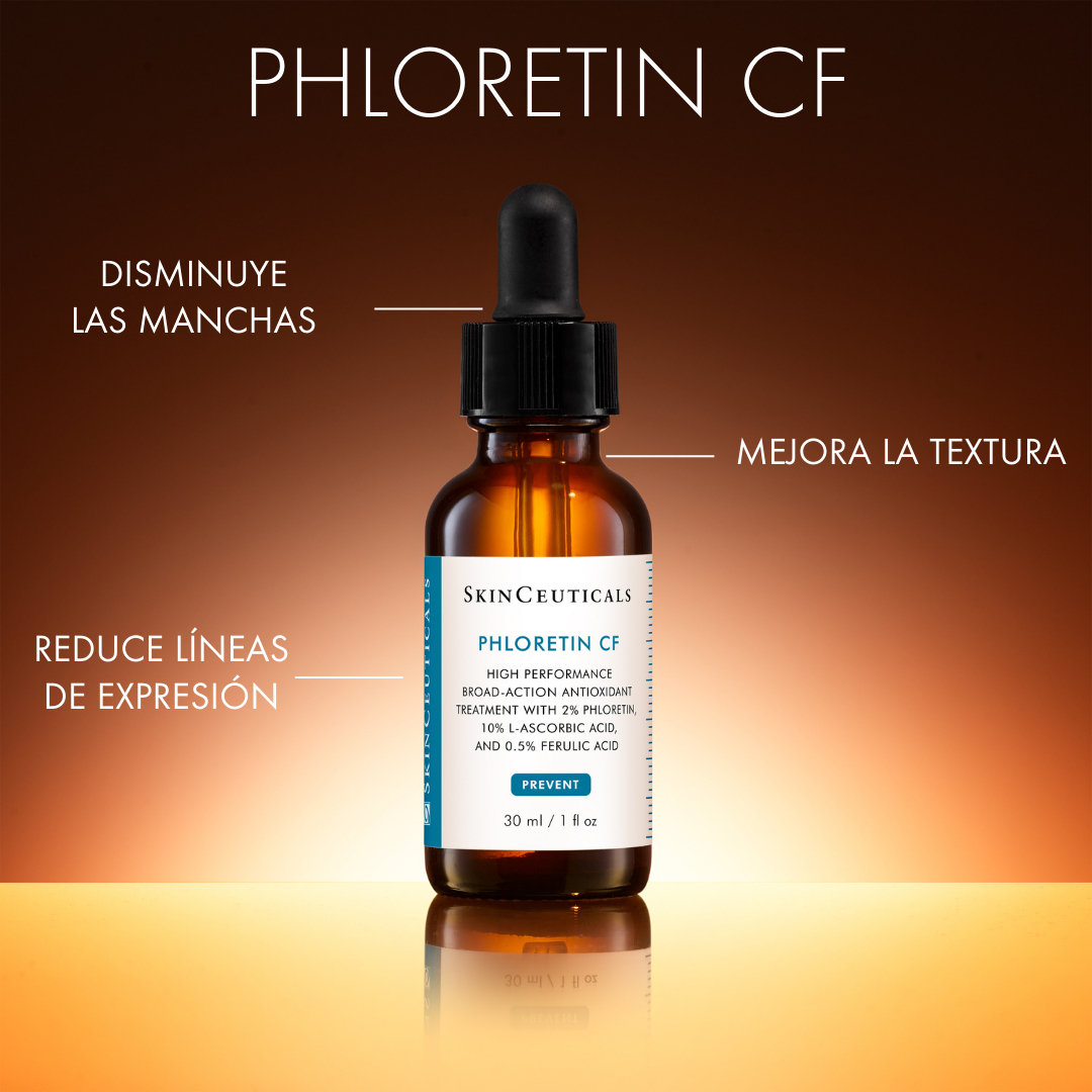 SkinCeuticals Phloretin CF, Sérum Facial Antioxidante y Anti-Manchas, 30ml