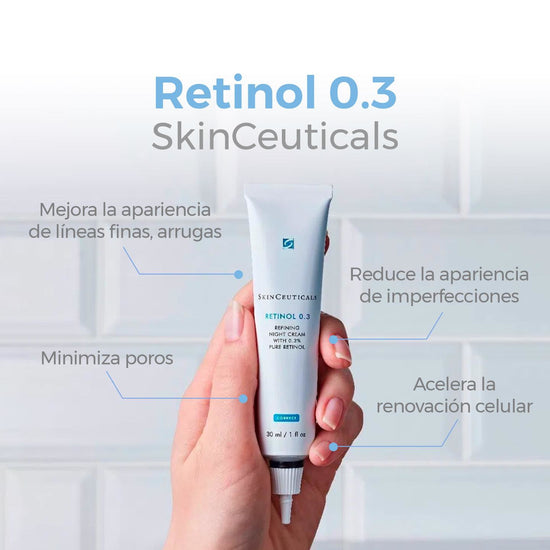 SkinCeuticals Retinol 0.3, Crema Facial Antiedad con Retinol Puro, 30ml