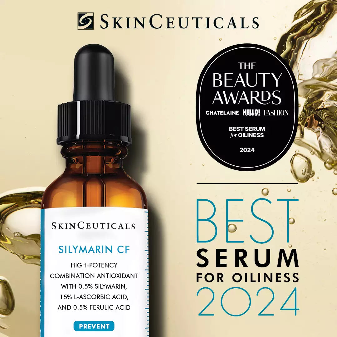 SkinCeuticals Silymarin CF, Con Vitamina C, Sérum Sin Aceite para Piel Grasa, 30ml