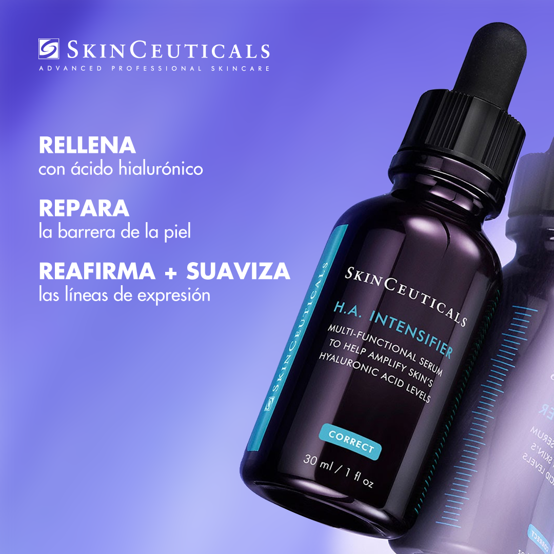 SkinCeuticals H.A. Intensifier, Sérum Facial Multifunción con Ácido Hialurónico, 30ml