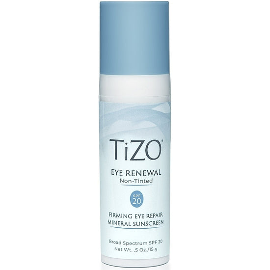 TIZO Eye Renewal, Protector Solar Mineral Sin Color para Contorno de Ojos SPF20, 15g