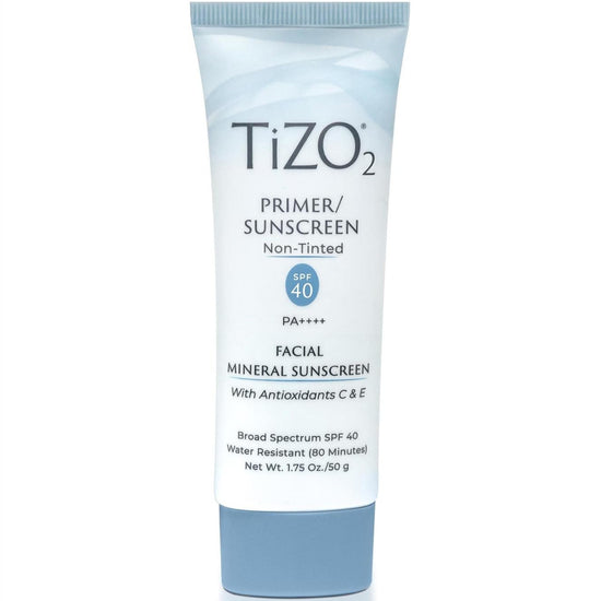 TIZO 2 Primer Sunscreen, Protector Solar Mineral, Facial, Sin Color, SPF40, 50g