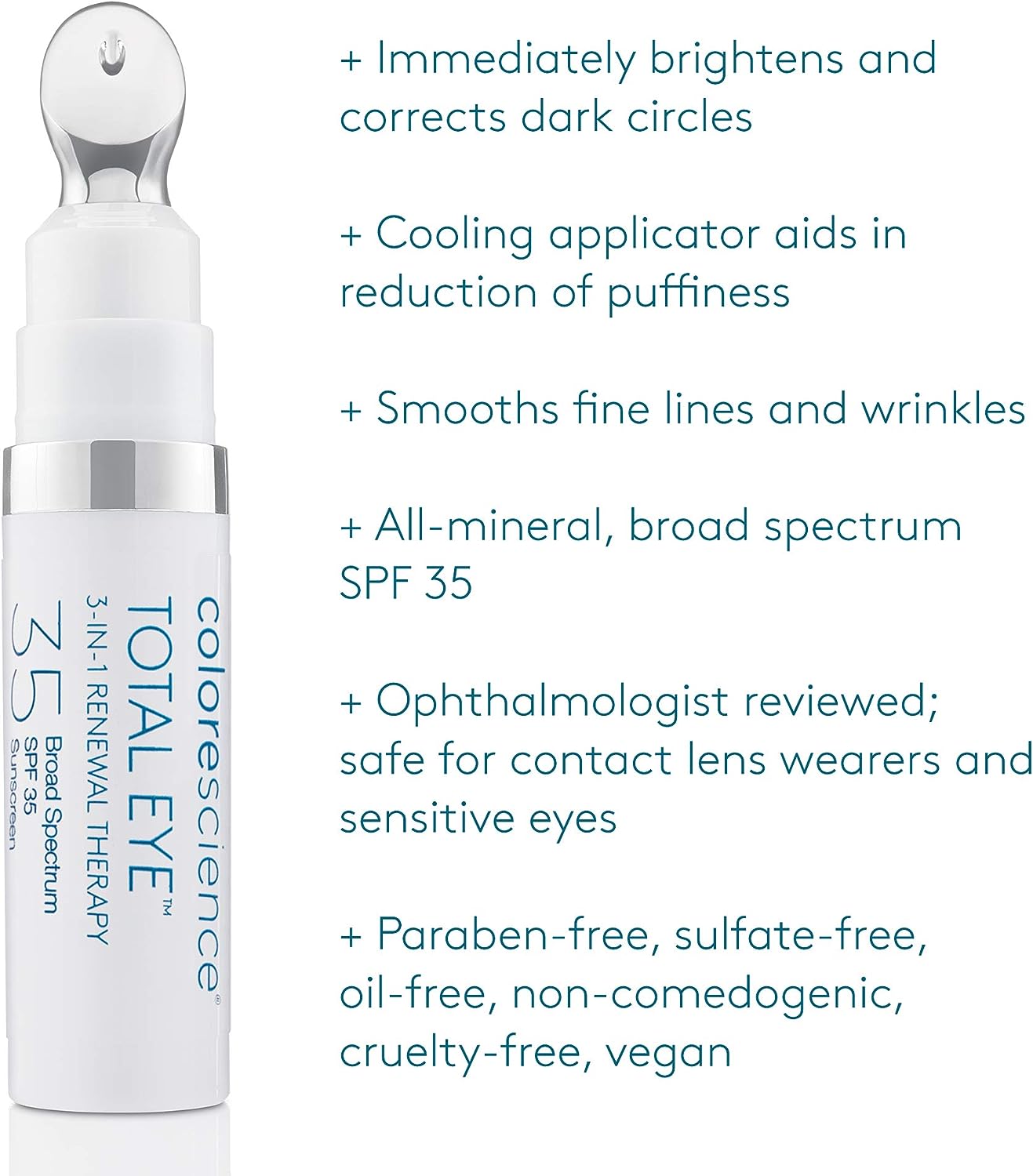 COLORESCIENCE Total Eye® 3-In-1 Renewal Therapy SPF 35