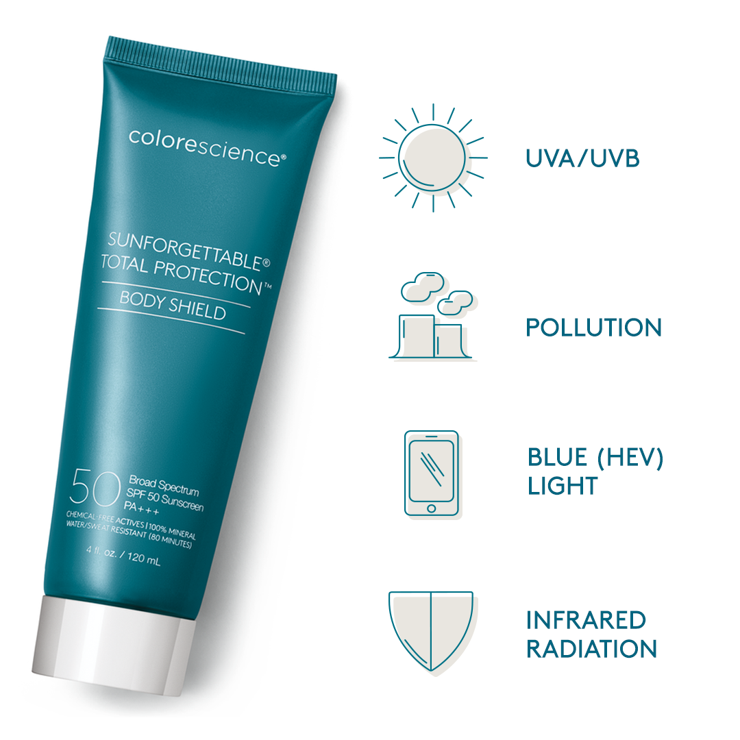 COLORESCIENCE Sunforgettable® Total Protection™ Body Shield Classic SP ...